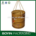 Unique style tote paper cylinder box wholesale